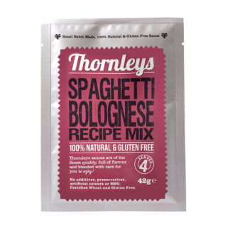 Thornleys Natural Foods - Spaghetti Bolognese Recipe Mix - 12x42g