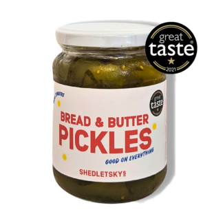 Shedletskys - Bread & Butter Pickles - 6x300g