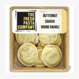 The Fresh Pasta Company - Butternut Squash Round Ravioli - 6x250g