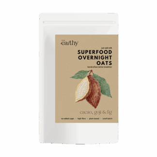 The Earthy - Cacao, Goji & Fig Superfood Overnight Oats - 6x72g