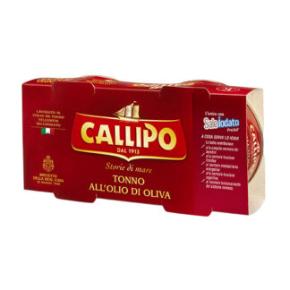 Just Gourmet - Callipo - Yellowfin Tuna in Olive Oil (Cluster Can) 24x(2x160g)