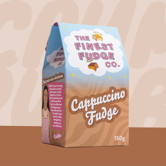 The Finest Fudge Co. - Cappuccino Fudge - 6x150g