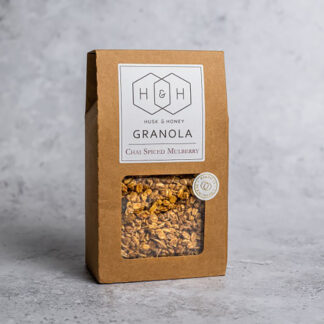 Husk & Honey - Granola - Chai, Spiced Mulberry - 6x450g
