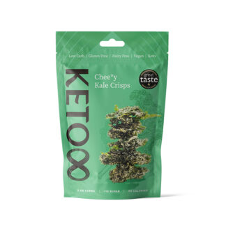 Keto 8 - Chee*y Kale Crisps - 8x30g