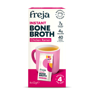 Freja Instant Bone Broth    - Chicken Ramen - 8x(4x12g)