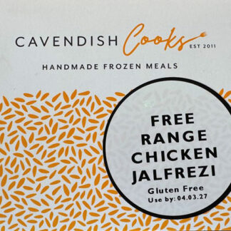 Cavendish Cooks - Free Range Chicken Jalfrezi - 1x350g