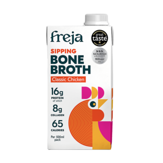 Freja - Sipping Bone Broth - Classic Chicken - 6x500ml