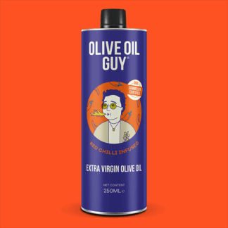 The Olive Oil Guy - Red Chilli Infused Extra Virgin Olive Oil - 12x250ml