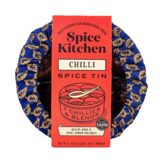 Spice Kitchen - Chilli Tin + Silk Wrap - 4x850g (VAT@3.1%)