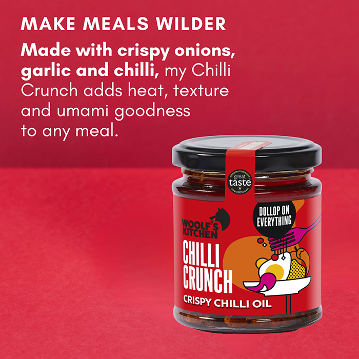 Woolf's Kitchen - Chilli Crunch with Avodado Oil - 6x175g - Image 4