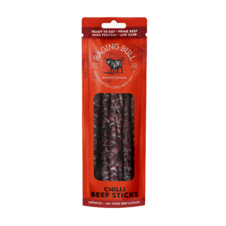 Raging Bull -   Chilli Beef Sticks - 15x40g