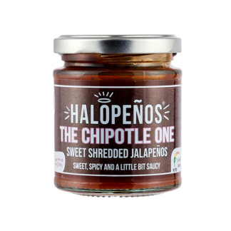 Halopenos -  Chipotle Sweet Shredded Jalapenos - 6x200g