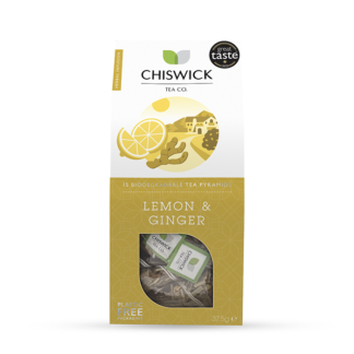 Chiswick Tea Co - Lemon & Ginger - Tea Bags - 4x15 Bags