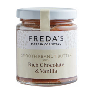 Freda's - Smooth Peanut Butter with Rich Chocolate & Vanilla - 6x180g