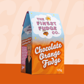 The Finest Fudge Co. - Chocolate Orange Fudge - 6x150g