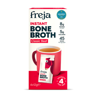 Freja Instant Bone Broth    - Beef - 8x(4x12g)