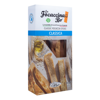 Just Gourmet - Panificio Bo - Classic Focaccina (Boxed) - 10x100g