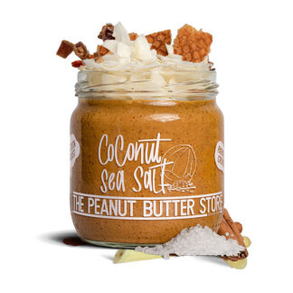 The Peanut Butter Store - Coconut Sea Salt- 6x380g