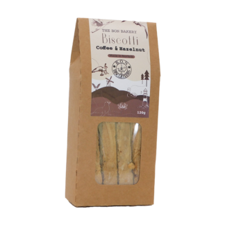 The Bon Bakery - Coffee and Hazelnut Biscotti - 8x120g