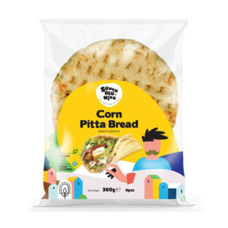 Seven Ate Nine - Corn Pitta Bread - 9x360g