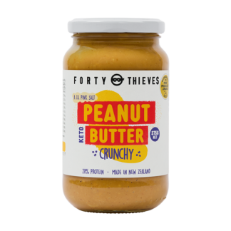 Forty Thieves - Peanut Butter - Crunchy - 10x375g