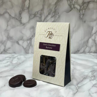 Rumsey's Handmade Chocolates -   Dark Chocolate Buttons - 24x100g