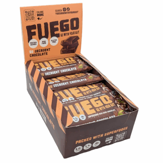 FUEGO Go with your Gut - Decadent Chocolate - 16x50g