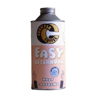 Counter Coffee - Tin - Easy Afternoon Half Caf - Ground - 6x350g
