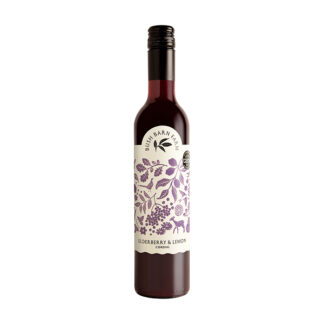 Bush Barn Farm - Elderberry & Lemon Cordial - 6x500ml