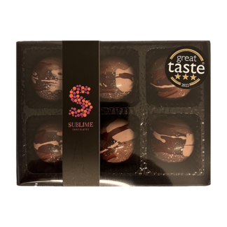 Sublime Chocolates - Espresso Caramel - 6 Chocolates - 6x68g