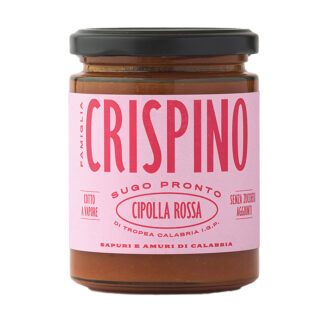 The Fresh Pasta Company - Crispino - Pasta Sauce - Tomato Red Onion of Tropea Calabria IGP - 6x270g