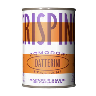 The Fresh Pasta Company - Crispino - Tinned Tomato - Pomodori Datterini - 12x400g