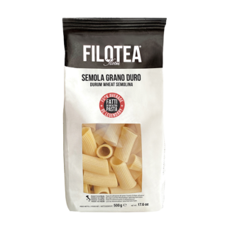 Just Gourmet - Filotea - Pasta - Rigatoni Durum Wheat - 12x500g