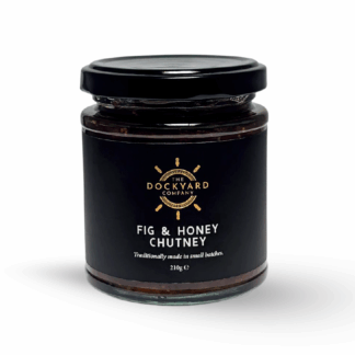 The Dockyard Company - Fig & Honey Chutney - 6x210g