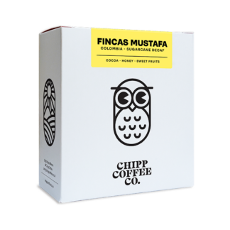 Chipp Coffee Co. - Decaf Fincas Mustafa - Wholebean - 6x250g