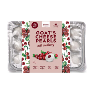 Flavour Moments - Goat's Cheese Pearls with Cranberry - 16x90g