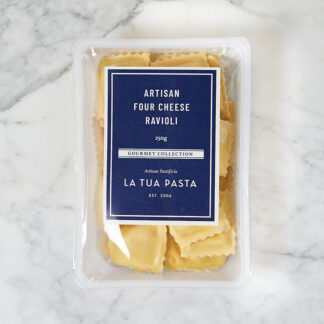 La Tua Pasta - Ravioli - Four Cheese - 1x250g