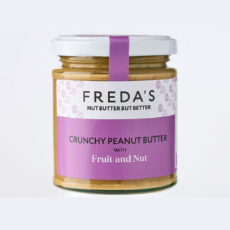 Freda's - Crunchy Peanut Butter with Fruit & Nuts - 6x180g