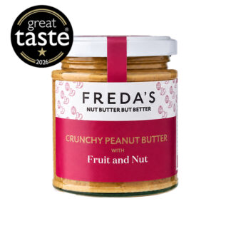 Freda's - Crunchy Peanut Butter with Fruit & Nuts - 6x180g