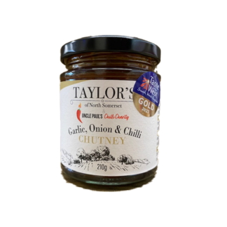 Uncle Paul's Chilli Charity - Chutney - Garlic, Onion and Chilli - 6x200ml