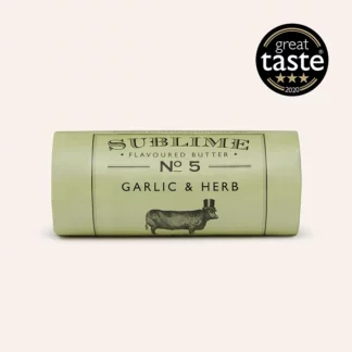 Sublime Butter - No.5 Garlic & Herb - 10x90g