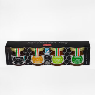 Louisa's Honey - Honey Selection Gift Set - Bosco, Acacia & Ginger, Lime & Coriander - 7x(4x50g)
