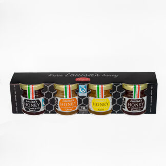 Louisa’s Honey - Honey Selection Gift Set -  Bosco, Citrus, Acacia & Chestnut - 7x(4x50g)