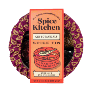 Spice Kitchen - Gin Botanicals Tin + Silk Wrap - 4x850g (VAT@3.1%)