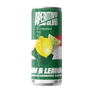 Aperitivo Club - Gin & Lemon - 6x187ml