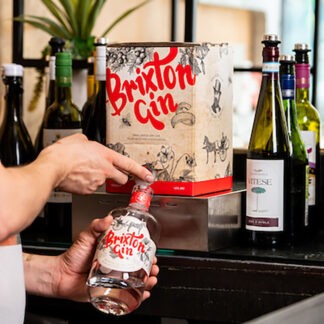 Brixton Dry Gin (45% abv) - 5 litre Bag-in-a-Box - 1x5 litres