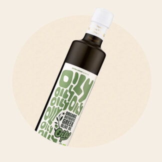 Oily - Organic Greek Extra Virgin Olive Oil (Glass bottle) - 12x500ml