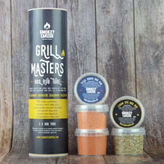 The Smokey Carter - Gift Tube - Grill Master BBQ Rub Tube x3