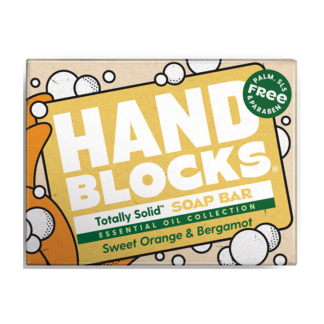 Hand Blocks - Hand Soap - Sweet Orange & Bergamot - 6x100g
