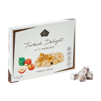 Mahdina - Cerez Pazari - Turkish Delight - Hazelnut Flavour - 10x230g